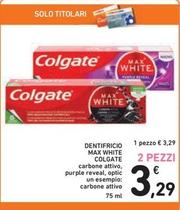 Offerta per Colgate - Dentifricio Max White a 3,29€ in Spazio Conad