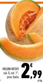 Offerta per Meloni Retati a 2,99€ in Conad