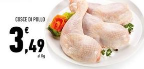 Offerta per Cosce Di Pollo a 3,49€ in Conad Superstore