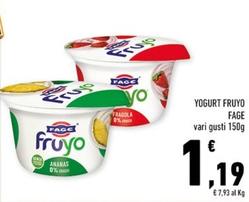 Offerta per Fage - Yogurt Fruyo a 1,19€ in Conad Superstore