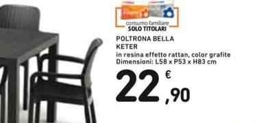 Offerta per Keter - Poltrona Bella a 22,9€ in Spazio Conad
