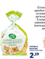 Offerta per Bio - Gallette Al Kamut  a 2,59€ in IN'S