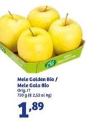 Offerta per Bio - Mele Golden/Mele Gala  a 1,89€ in IN'S
