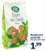Offerta per Bio - Biscotti Con 5 Cereali  a 1,99€ in IN'S