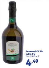 Offerta per Bio - Prosecco DOC Extra Dry a 4,49€ in IN'S
