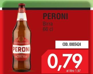 Offerta per Peroni - Birra a 0,79€ in Carico Cash & Carry