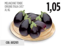 Offerta per Melanzane Tonde Origine Italia Cat a 1,05€ in Carico Cash & Carry