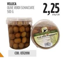Offerta per Velleca - Olive Verdi Schiacciate a 2,25€ in Carico Cash & Carry