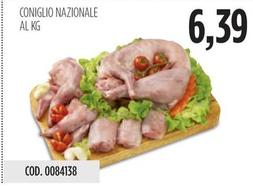 Offerta per Coniglio Nazionale a 6,39€ in Carico Cash & Carry