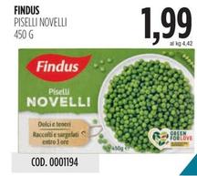 Offerta per Findus - Piselli Novelli a 1,99€ in Carico Cash & Carry