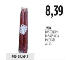Offerta per Jvon - Bastoncini Di Salsiccia Piccanti a 8,39€ in Carico Cash & Carry