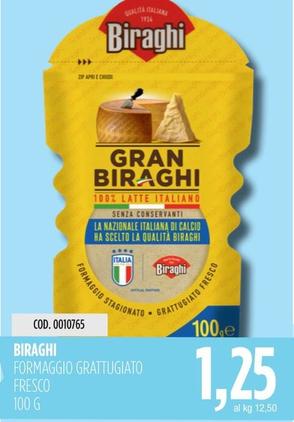Offerta per Biraghi - Formaggio Grattugiato Fresco a 1,25€ in Carico Cash & Carry