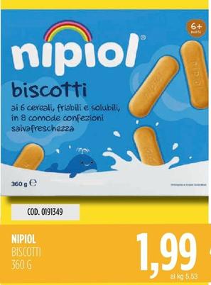 Offerta per Nipiol - Biscotti a 1,99€ in Carico Cash & Carry