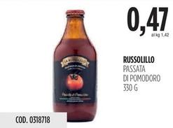 Offerta per La Russolillo - Passata Di Pomodoro a 0,47€ in Carico Cash & Carry