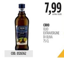 Offerta per Cirio - Olio Extravergine Di Oliva a 7,99€ in Carico Cash & Carry