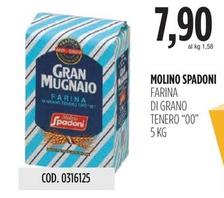 Offerta per Molino Spadoni - Farina Di Grano Tenero "00" a 7,9€ in Carico Cash & Carry