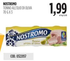 Offerta per Nostromo - Tonno All'Olio Di Oliva a 1,99€ in Carico Cash & Carry