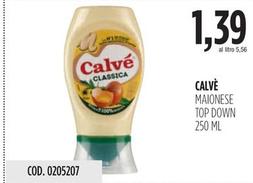 Offerta per Calvè - Maionese Top Down a 1,39€ in Carico Cash & Carry