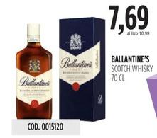 Offerta per Ballantines - Scotch Whisky a 7,69€ in Carico Cash & Carry