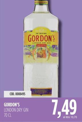 Offerta per Gordon's - London Dry Gin a 7,49€ in Carico Cash & Carry