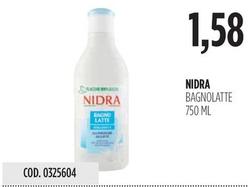 Offerta per Nidra - Bagnolatte a 1,58€ in Carico Cash & Carry