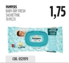 Offerta per Pampers - Baby-Dry Fresh Salviettine a 1,75€ in Carico Cash & Carry