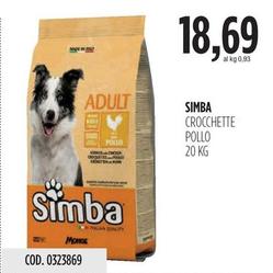 Offerta per Simba - Crocchette Pollo a 18,69€ in Carico Cash & Carry