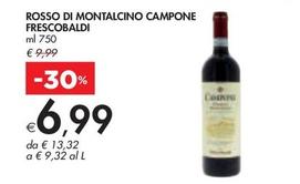 Offerta per Frescobaldi - Rosso Di Montalcino Campone a 6,99€ in Bennet