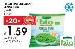 Offerta per Bennet Bio - Piselli Fini Surgelati  a 1,59€ in Bennet