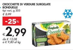 Offerta per Bonduelle - Crocchette Di Verdure Surgelate a 2,99€ in Bennet