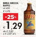 Offerta per Raffo - Birra Grezza a 1,29€ in Bennet