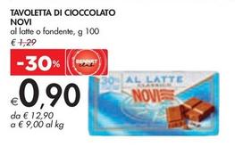 Offerta per Novi - Tavoletta Di Cioccolato a 0,9€ in Bennet