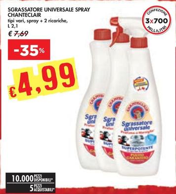 Offerta per Chanteclair - Sgrassatore Universale Spray a 4,99€ in Bennet