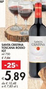 Offerta per Santa Cristina - Toscana Rosso IGT a 5,89€ in Bennet