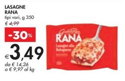 Offerta per Rana - Lasagne a 3,49€ in Bennet