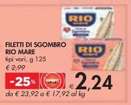 Offerta per Rio Mare - Filetti Di Sgombro a 2,24€ in Bennet