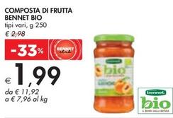Offerta per Bennet Bio - Composta Di Frutta  a 1,99€ in Bennet