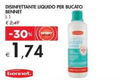 Offerta per Bennet - Disinfettante Liquido Per Bucato  a 1,74€ in Bennet