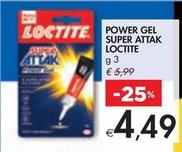Offerta per Loctite - Power Gel Super Attak a 4,49€ in Bennet