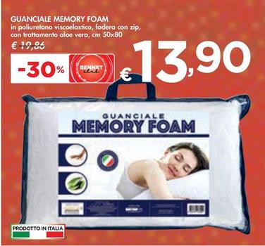 Offerta per Guanciale Memory Foam a 13,9€ in Bennet