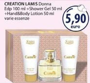 Offerta per Creation Lamis - Donna EDP + Shower Gel + Hand&Body Lotion a 5,9€ in Acqua & Sapone