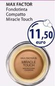 Offerta per Max Factor - Fondotinta Compatto Miracle Touch a 11,5€ in Acqua & Sapone