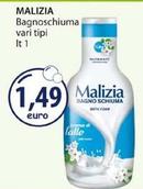 Offerta per Malizia - Bagnoschiuma a 1,49€ in Acqua & Sapone