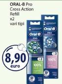 Offerta per Oral B - Pro Cross Action Refill a 8,9€ in Acqua & Sapone