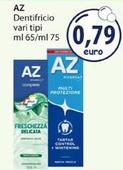 Offerta per Az - Dentifricio a 0,79€ in Acqua & Sapone