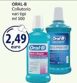 Offerta per Oral B - Collutorio a 2,49€ in Acqua & Sapone