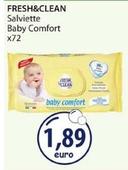 Offerta per Fresh & Clean - Salviette Baby Comfort a 1,89€ in Acqua & Sapone