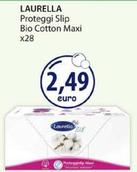 Offerta per Laurella - Proteggi Slip Bio Cotton Maxi a 2,49€ in Acqua & Sapone