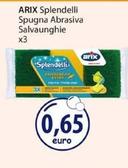 Offerta per Arix - Splendelli Spugna Abrasiva Salvaunghie a 0,65€ in Acqua & Sapone