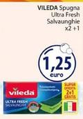 Offerta per Vileda - Spugna Ultra Fresh Salvaunghie a 1,25€ in Acqua & Sapone